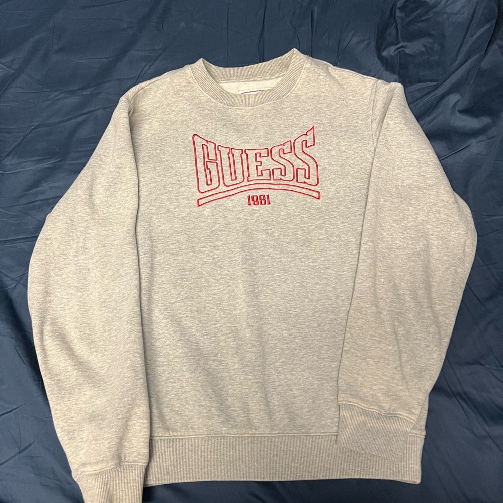 GUESS Gray Sweater for Men